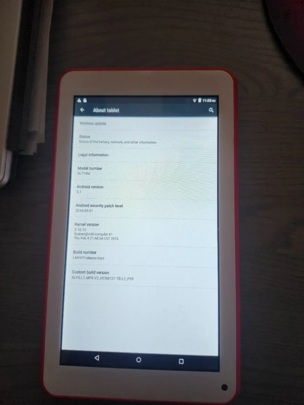 Digiland DL718M Mediatek 1.3ghz Quad Core 7” In Display IPS 8gb Storage 2 Camera